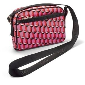 Diane Von Furstenberg Pink Geometric Crossbody Bag DVF for Target